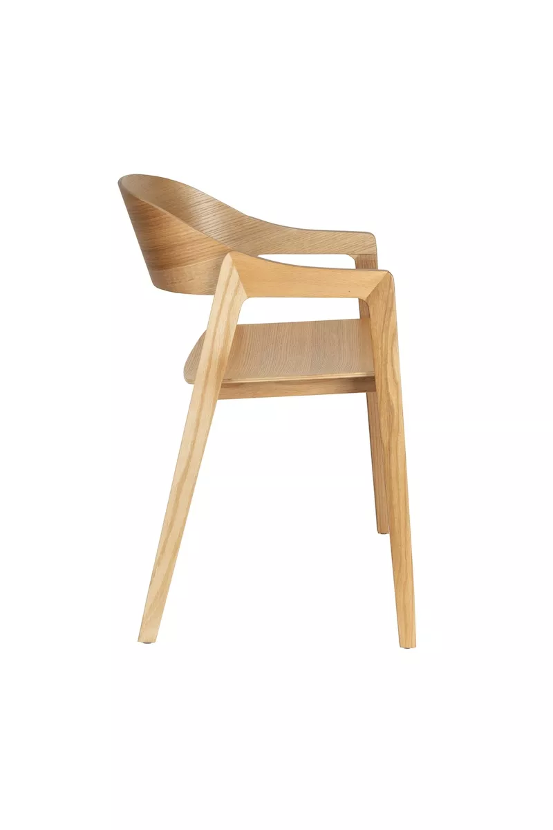 WESTLAKE - Lot de 2 chaises de repas en bois