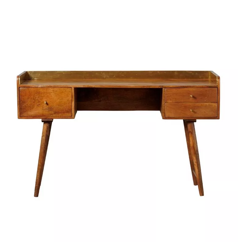 Niccolo brown wooden desk L135