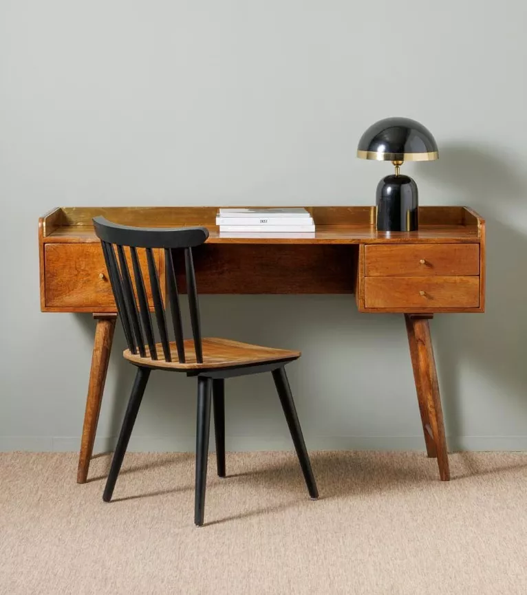 Niccolo brown wooden desk L135