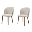 lots 2 chaises Kaida beige