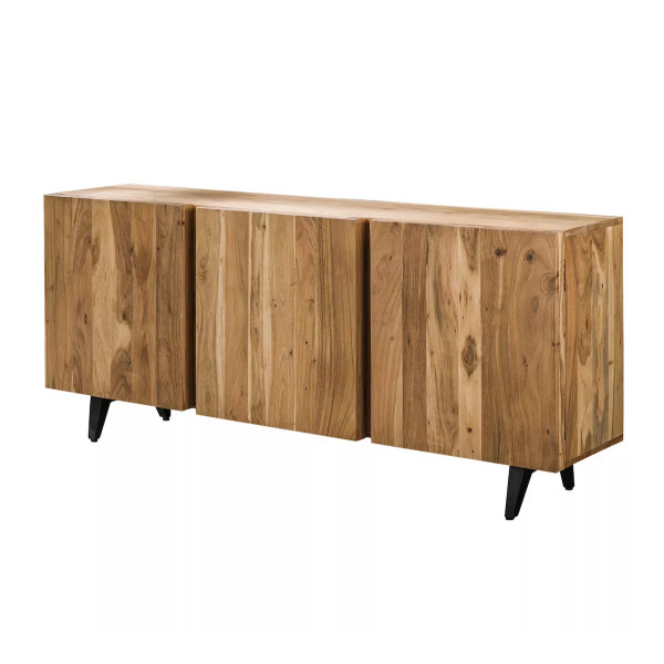 ROLL - Acacia wood sideboard L180