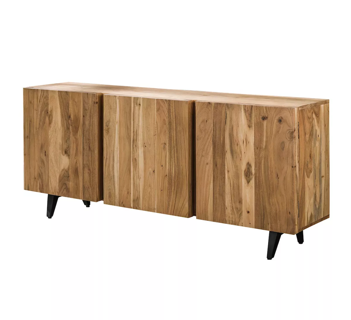 ROLL - Acacia wood sideboard L180