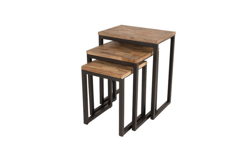 Set of 3 low tables