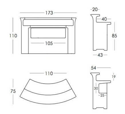 Luminous Break Bar Slide: design bar furniture