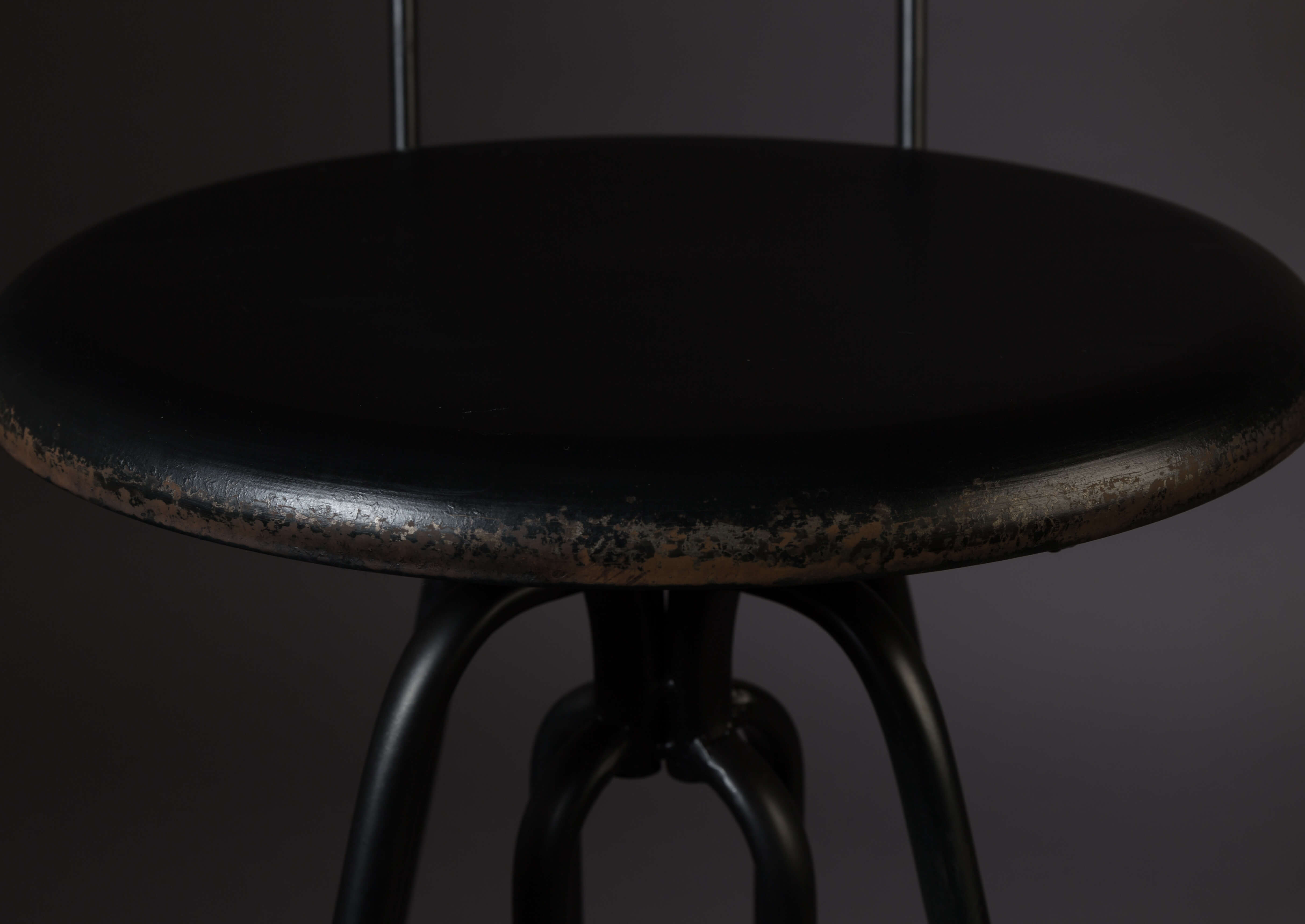 Industrial bar stool