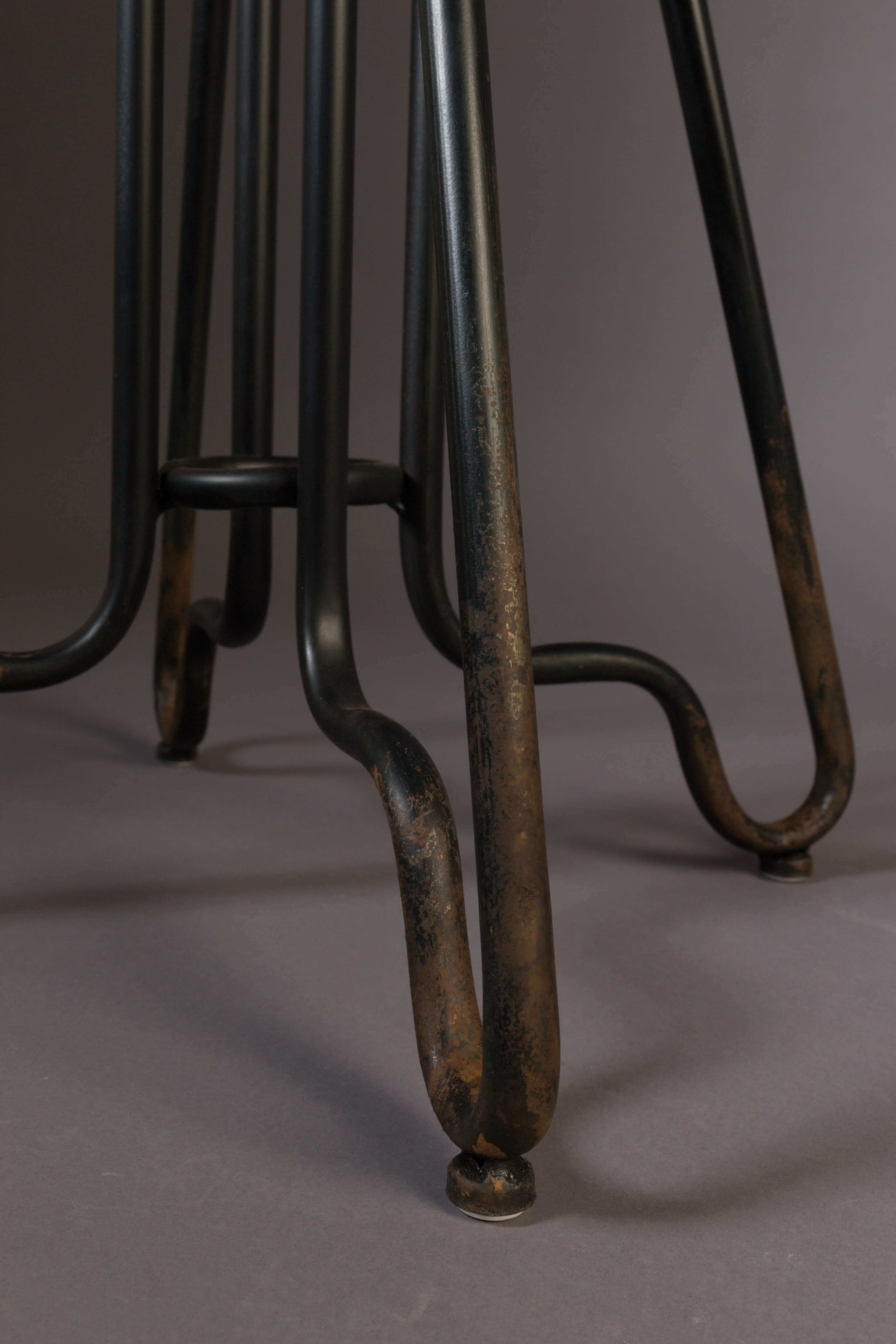 Grey Industrial bar stool