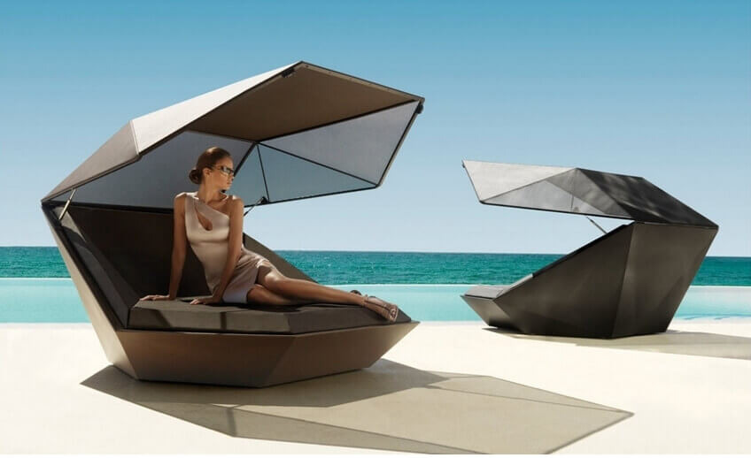 muebles de exterior de lujo Vondom