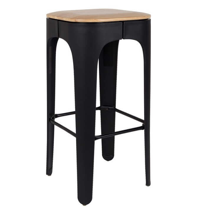 Tabouret de bar noir