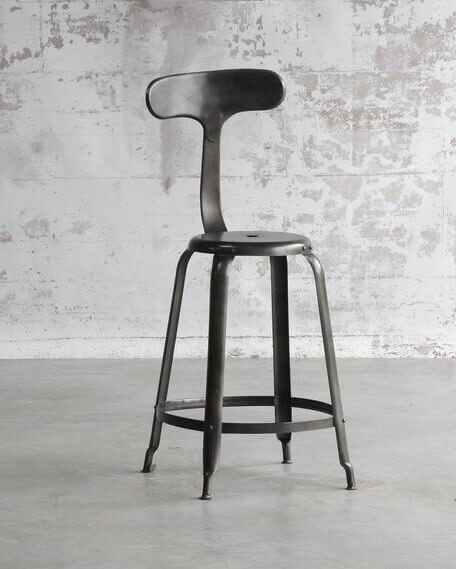 Whale bar stool industrial Nicolle style