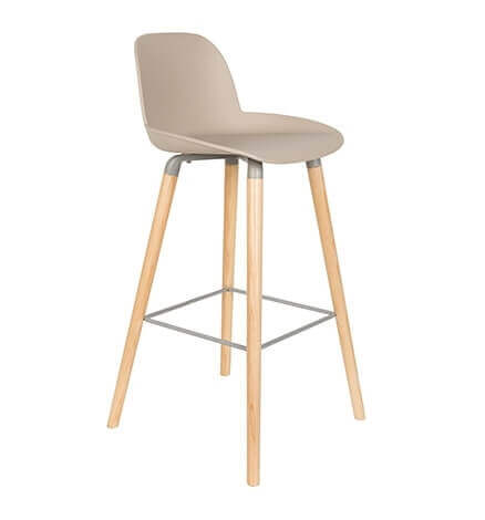 Tabouret Albert Kuip taupe