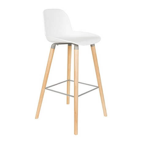 Tabouret Albert Kuip blanc