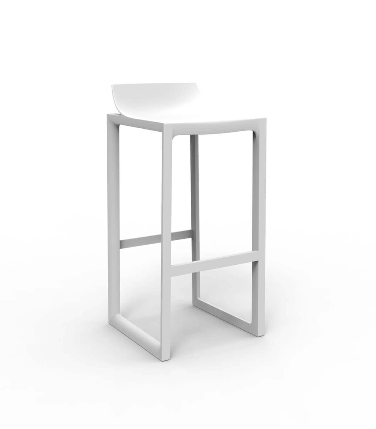 Tabouret bar moderne blanc