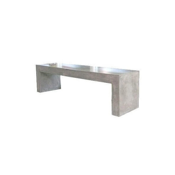 Concrete bench