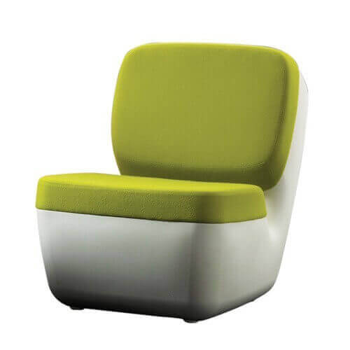 Magis Nimrod chair, designer fabric, original colored decoration for indoor