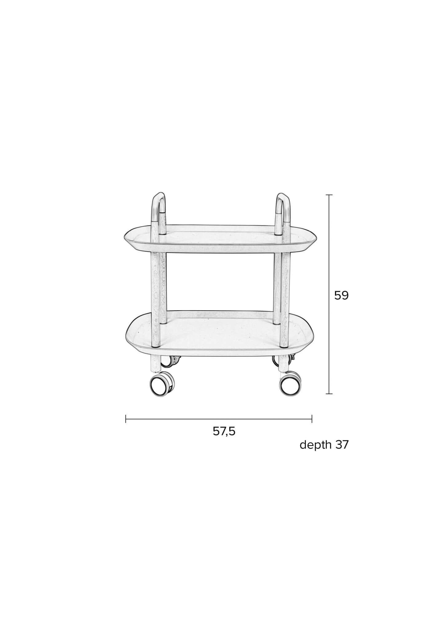 Mesa trolley-shema